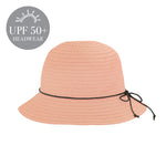 Adorn Apricot Womens Bucket Hat made of polyester