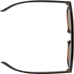 Blair Polarised Retro Square Sunglasses - Tort Brown