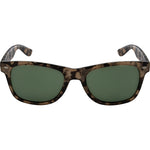 Clive Polarised Wrap Sunglasses (Men) - Matte Black Blue