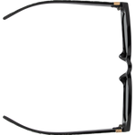 Cara Women's Polarised Oversized Sunglasses - Black Smoke
