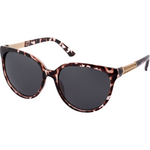 Catherine Polarised Fashion Sunglasses (Women) - Tortoise Shell Smoke