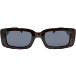 Celine Polarised Rectangle Sunglasses (Women) - Blush Brown