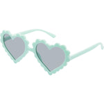 Daisy Polarised Heart Sunglasses and Headband (Kids) - Apricot Orange Smoke