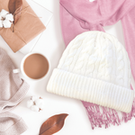 Arlo Beanie - White Unisex