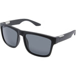 Hunter Polarised Square Sunglasses (Men) - Matte Black Smoke