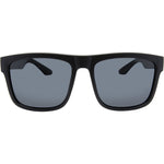 Hunter Polarised Square Sunglasses (Men) - Matte Black Smoke