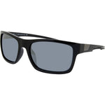 Jeff Polarised Wrap - Black Silver