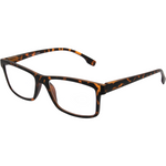 Jules Tortoise Shell Rectangular Reading Glasses