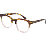 LF 4133 Round Unisex Reading Glasses - Pink Tortoise Shell