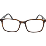 LPM 4150 Grey Red Rectangular Men's Reading Glasses