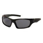 Lennox Wrap Around Sunglasses (Kids) - Black Smoke