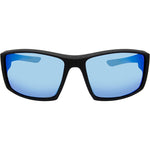 Logan Polarised Wrap Sunglasses (Men) - Matte Black Smoke