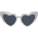 Lovestruck Heart Women's Black Sunglasses