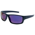 Lucas Wrap Around Polarised Sunglasses (Kids) - Navy Blue