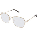 Metal 4142 Hexagon Reading Glasses - Gold