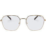 Metal 4142 Hexagon Reading Glasses - Black