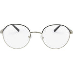 Metal 4142 Hexagon Reading Glasses - Silver