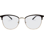 Metal LM 4141 Clubmaster Men's Reading Glasses - Silver Grey