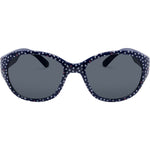 Hunter Polarised Square Sunglasses (Men) - Matte Black Blue