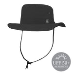 Oscar Mens Black Bucket Hat made of nylon