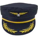 Pilot Navy Kids Hat made of cotton and polyester