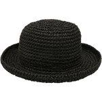 Polly Bucket Hat - Black Womens