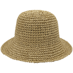 Polly Bucket Hat - Natural Womens