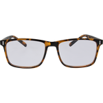 Logan Unisex Rectangle Reading Glasses - Clear