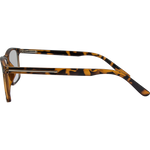 Logan Unisex Rectangle Reading Glasses - Tort