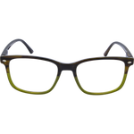 LF 4166 Black Square Rounded Reading Glasses