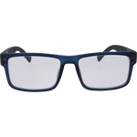 Skyler Unisex Rectangle Reading Glasses - Tort