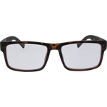 Skyler Unisex Rectangle Reading Glasses - Black