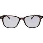 Parker Unisex Rectangle Reading Glasses - Tort