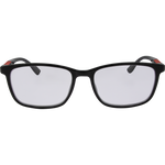 Kit Unisex Rectangle Reading Glasses - Black