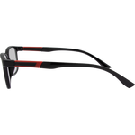 Kit Unisex Rectangle Reading Glasses - Black