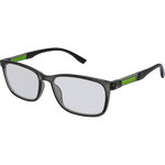 Kit Unisex Rectangle Reading Glasses - Grey