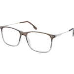 LPM 4169 Brown Rectangular Reading Glasses