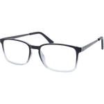 LPM 4170 Black Rectangular Reading Glasses