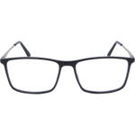 Logan Unisex Rectangle Reading Glasses - Tort