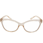 Recycled Brown Cat Eye Blue Blocker Readers LB 4159
