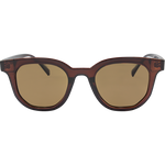 Rory Retro Round Sunglasses - Green Smoke