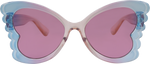 Charlotte Kids Butterfly Sunglasses - Rainbow Brown