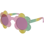 Lottie Kids Round Sunglasses - Pastel Rainbow Pink