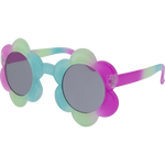 Lottie Kids Round Sunglasses - Rainbow Smoke