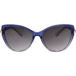 Hazel Women's Wrap Sunglasses - Translucent Beige