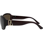 Hazel Women's Wrap Sunglasses - Translucent Brown