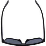 Ollie Premium Polarised Shield Sunglasses - Matt Black Red Mirror