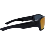 Leo Premium Polarised Wrap Around Sunglasses - Black Red