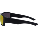 Arlo Premium Polarised Wrap Around Sunglasses - Black Red