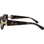 Isla Premium Polarised Oval Sunglasses - Tort Brown